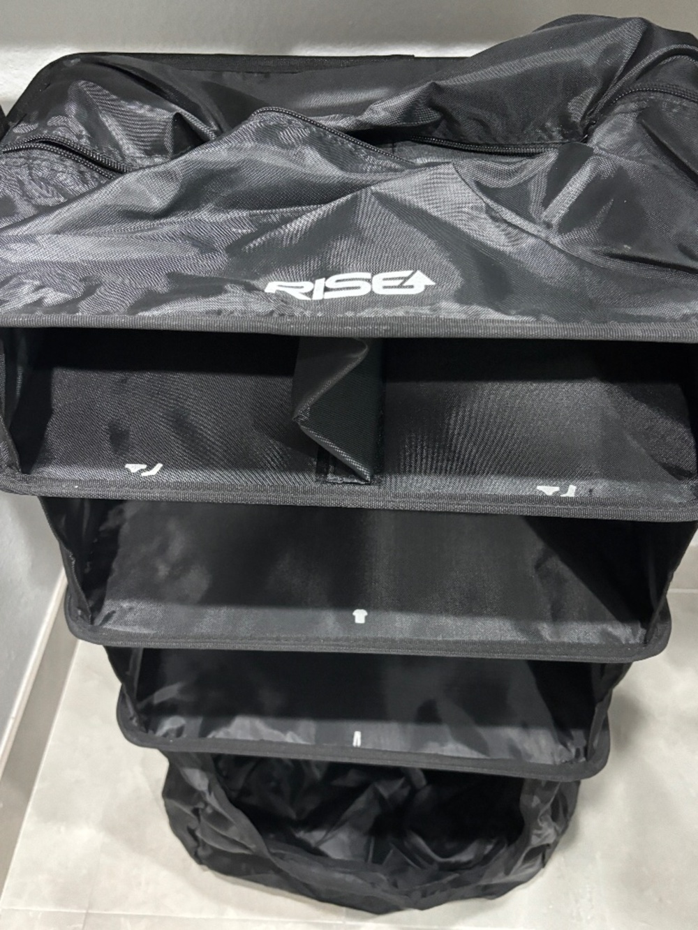 RISE Gear Riser Hanging Travel Shelves (Set of 2) - Black NWOT - Picture 8 of 15